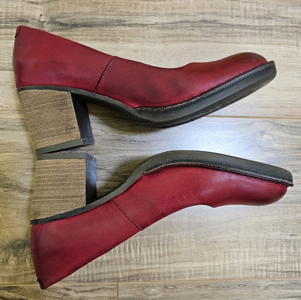 New Fly London Bery104fly Pumps, Red - Picture 7 of 15